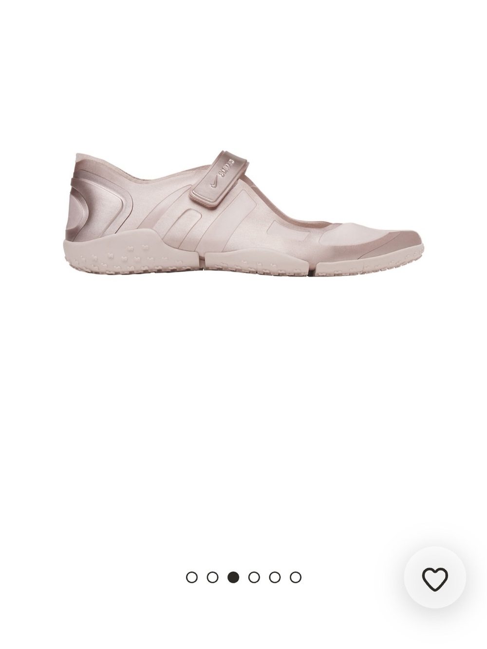 Nike Pink Metallic Tabi Flats - Picture 4 of 9